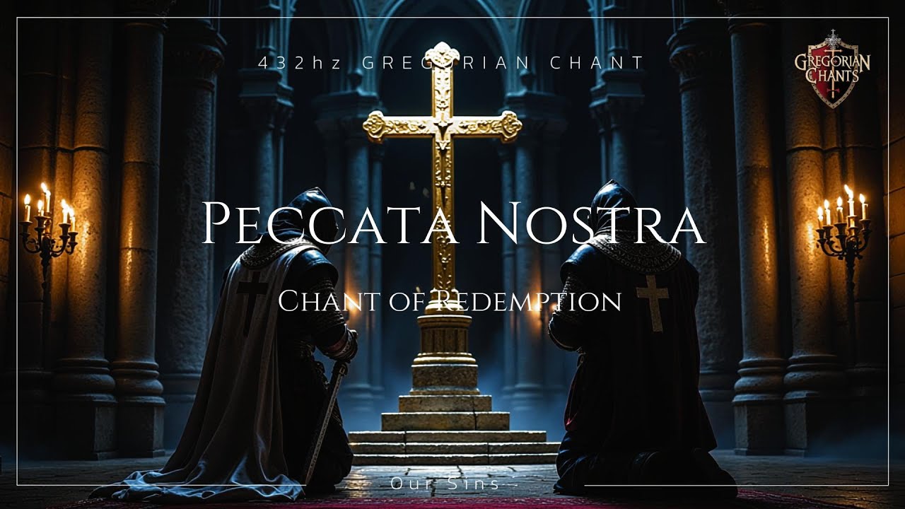 Peccata Nostra ⛨ Our Sins ✦ Gregorian Chant (432Hz)