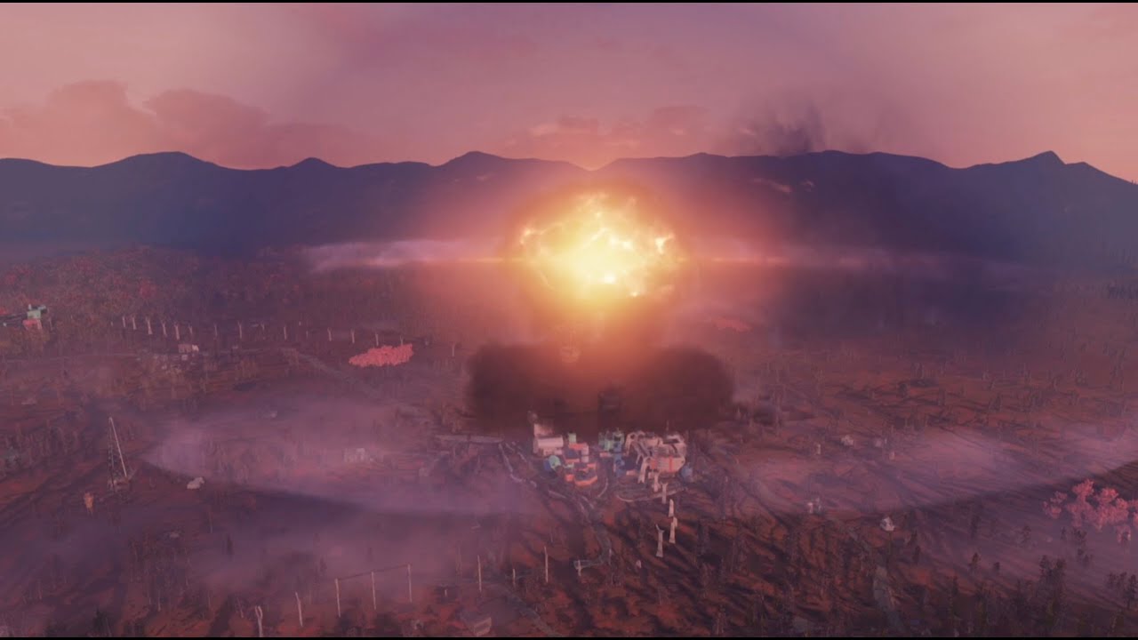 Blowing Up Watoga with a Nuke! | Fallout 76 Chaos Unleashed