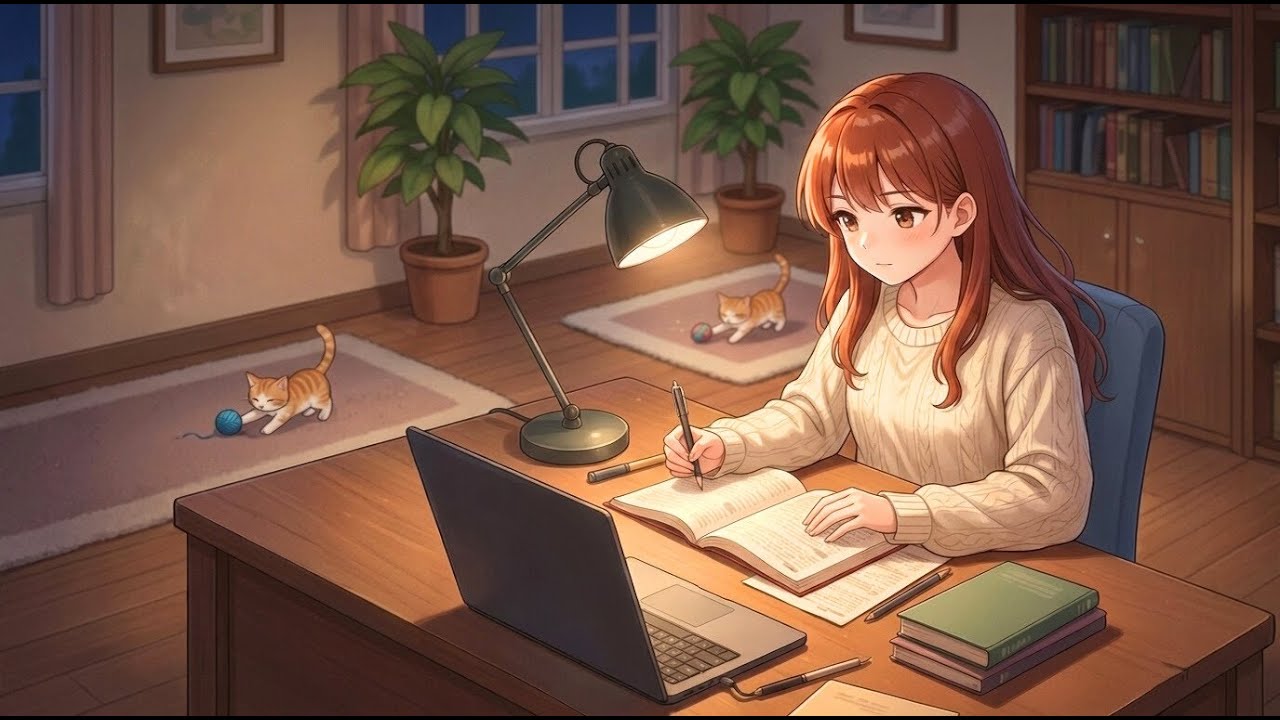 Deep Study Hour  Elara Moving Softly Calm Lofi