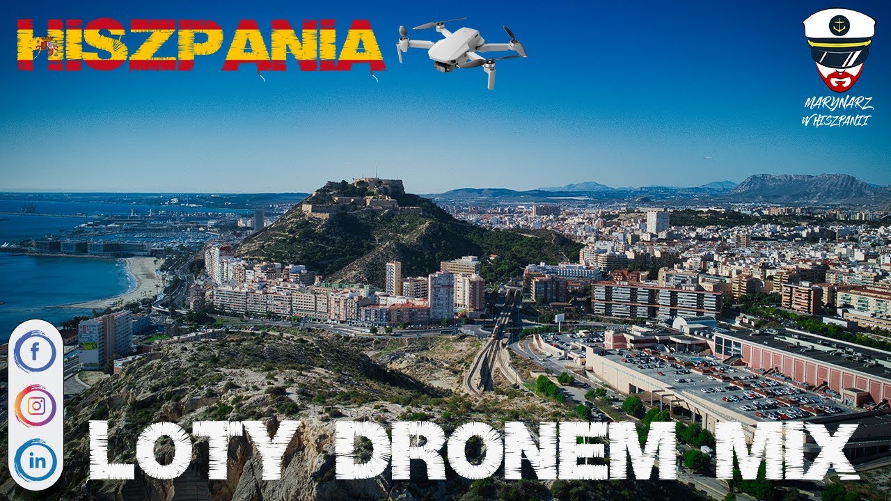 Drone Mix Flight Alicante San Juan Denia Agost Spain Espa&ntilde;a