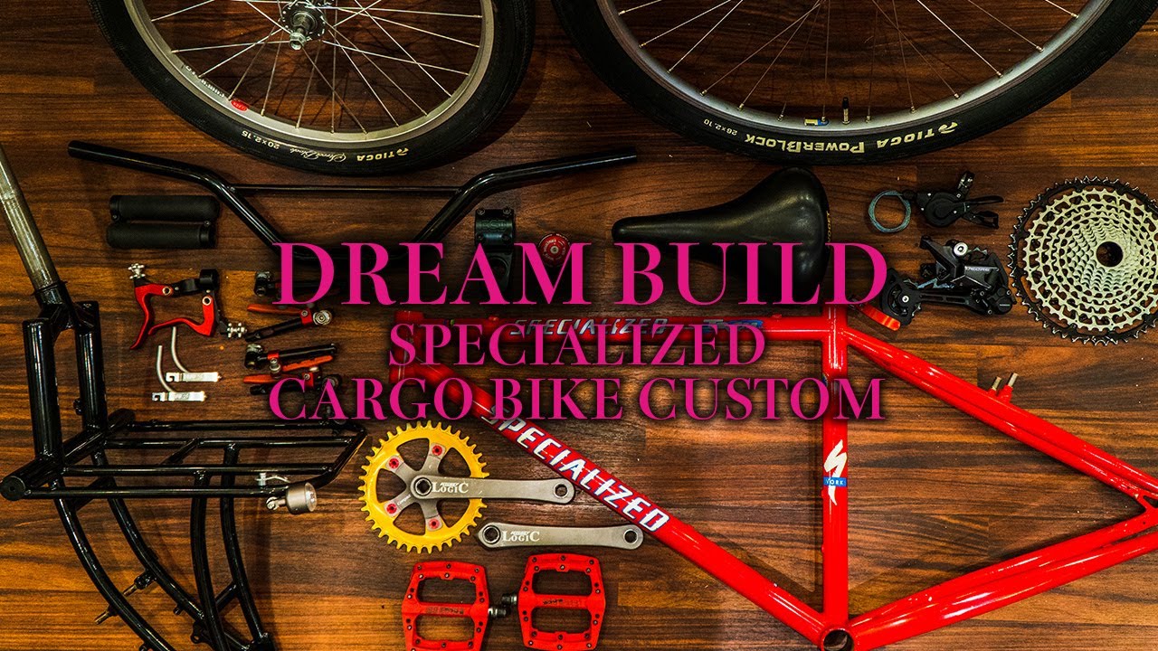 【BIKE BUILDING】SPECIALIZED OLD MTB -古いマウンテンバイクをカーゴバイクとしてレストアする-