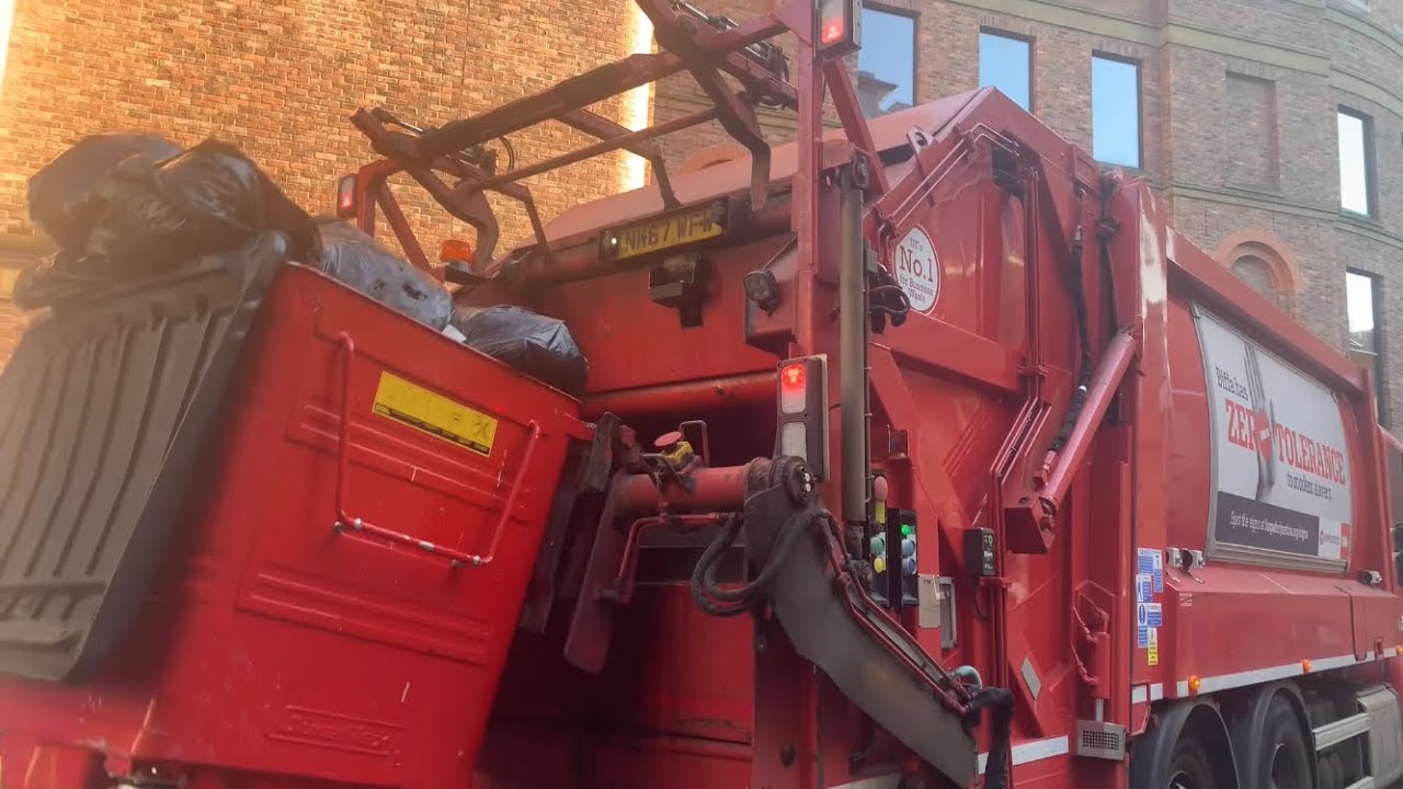 Biffa collecting general waste