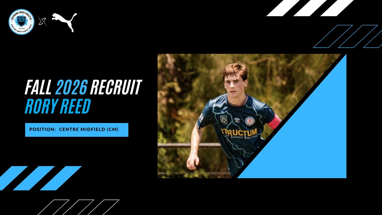 Rory Reed SCA 2026 Soccer Recruit