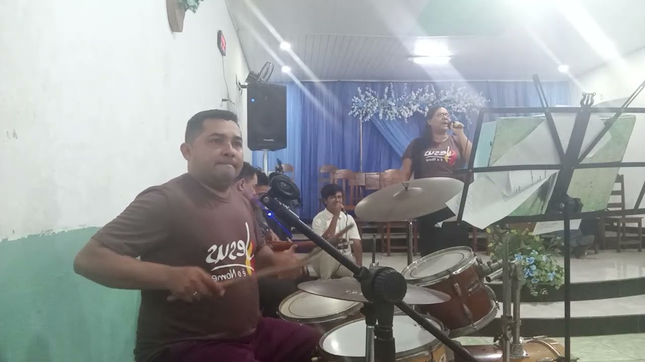 Depois do culto de novos convertidos 