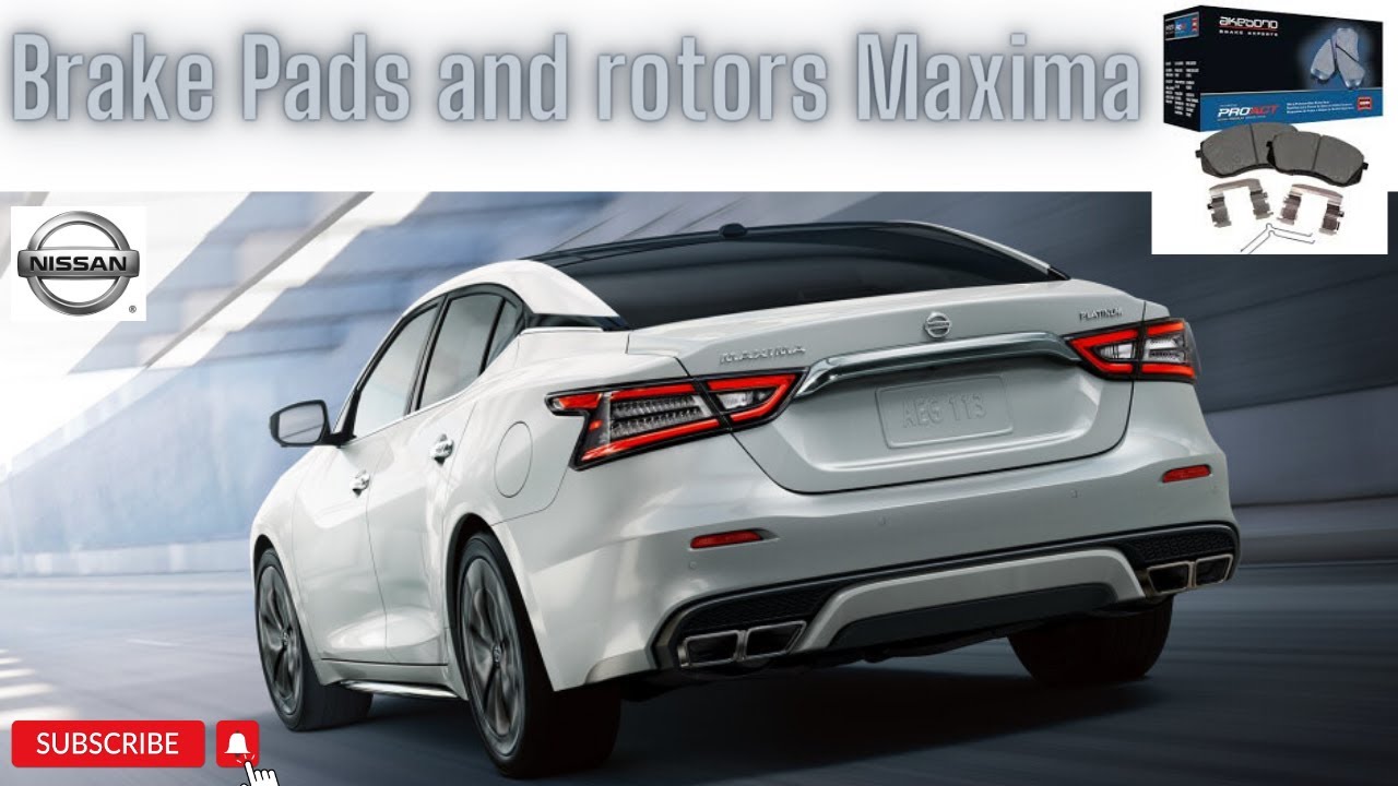 Replacing Maxima Brakes Pads and Rotors Akebono ACT1338A ACT905A