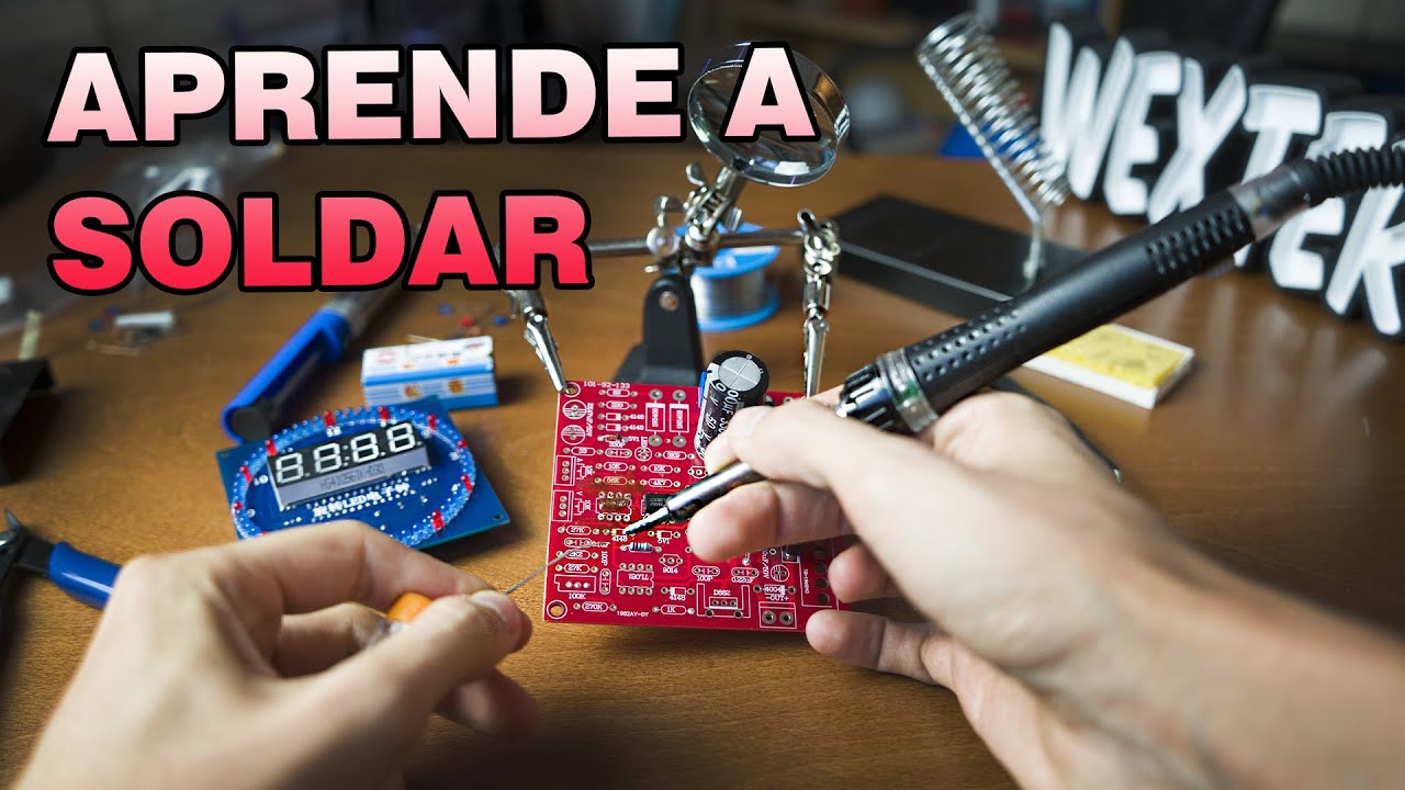 C&oacute;mo SOLDAR CON CAUT&Iacute;N Y ESTA&Ntilde;O | Soldadura Para PRINCIPIANTES