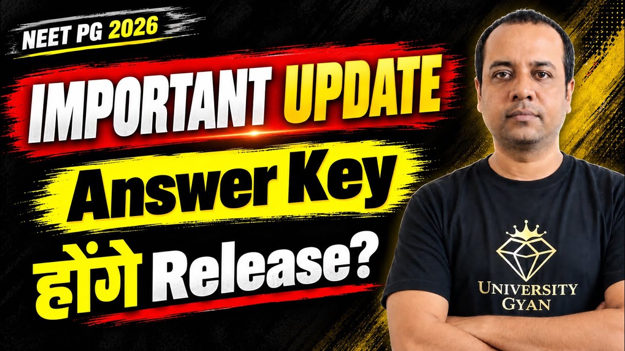 NEET PG Answer Key 2026 | NEET PG Latest News |