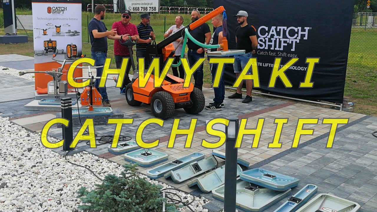 Catchshift chwytak pr&oacute;żniowy - prezentacja nowości i prototyp&oacute;w #brukarz #brukarzyoutube #Paving