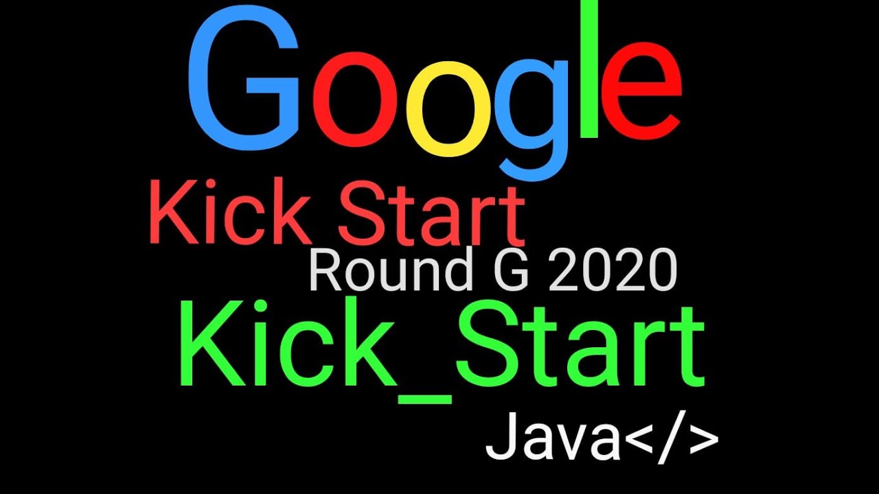 kick_Start |From  Google Kick Start Round G 2020 | Explain and solution in Java