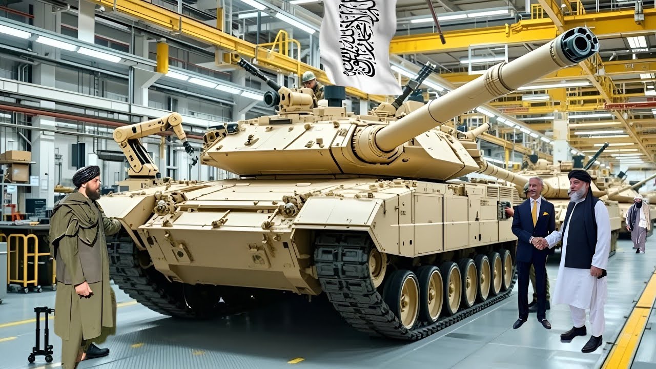 Shockingly, the Taliban built the largest tank and weapons manufacturing factory in Afghanistan.  