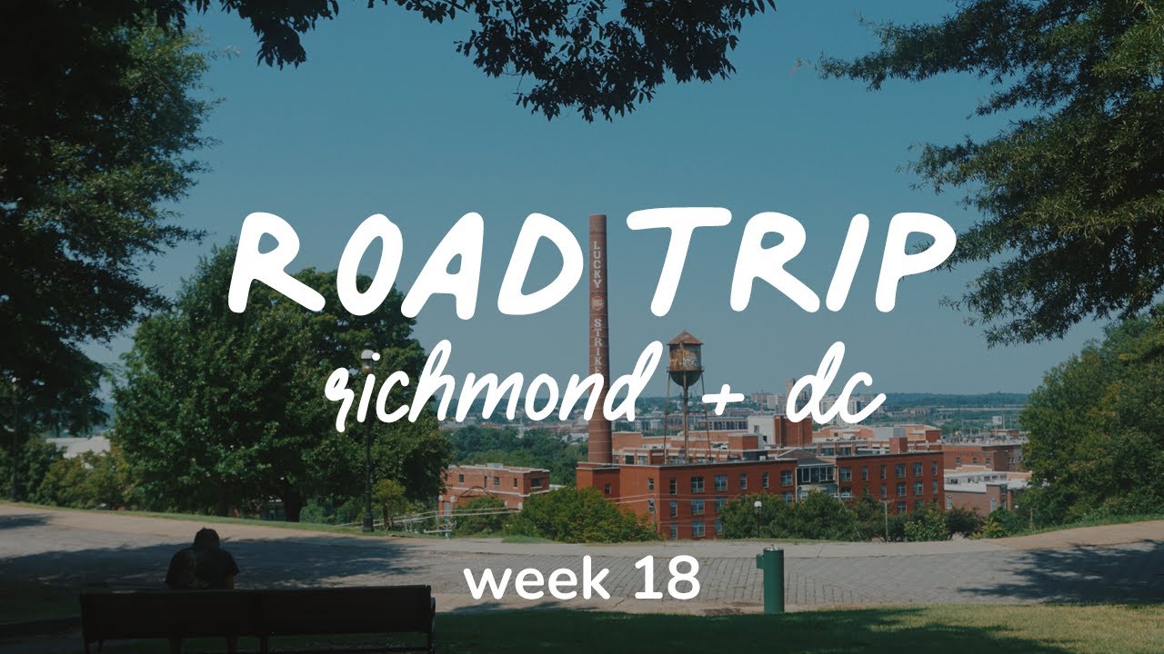 Road Trip Vlog | Virginia + DC week 18 🇺🇸 3 days in Richmond, day in Alexandria, spy tours + friends