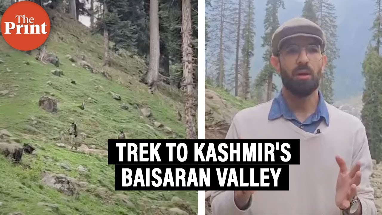 The trek to Baisaran valley in Kashmir's Pahalgam where the terror attack unfolded| Ground report