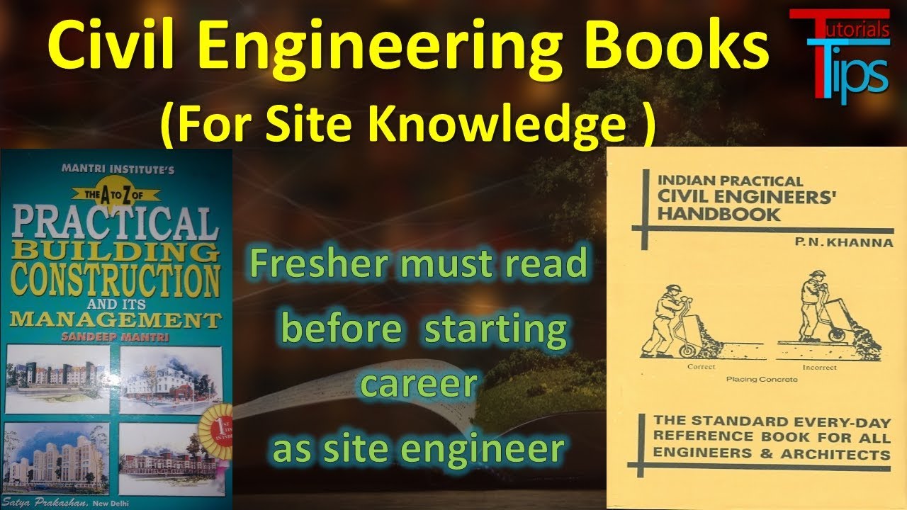 Civil Engineering Books (For Site Knowledge ) | Part -5