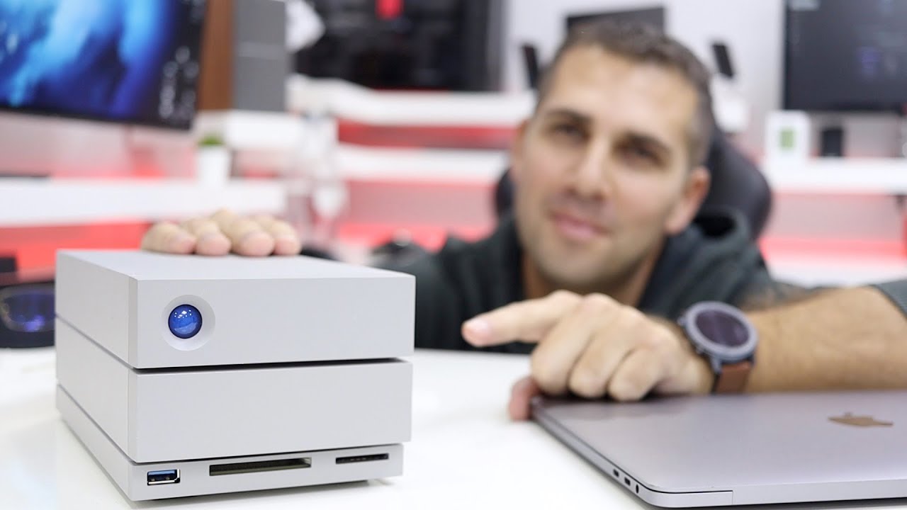 Lacie 2big Dock All in ONE Storage Solution Thunderbolt 3👍