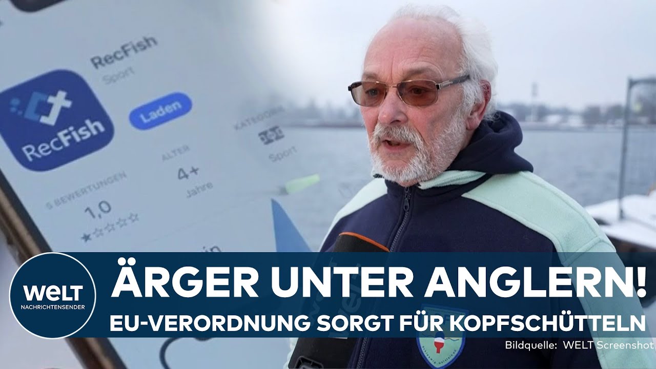 NORD- UND OSTSEE: Fisch am Haken — App starten? Ärger bei Anglern dank irrsinniger EU-Meldepflicht!