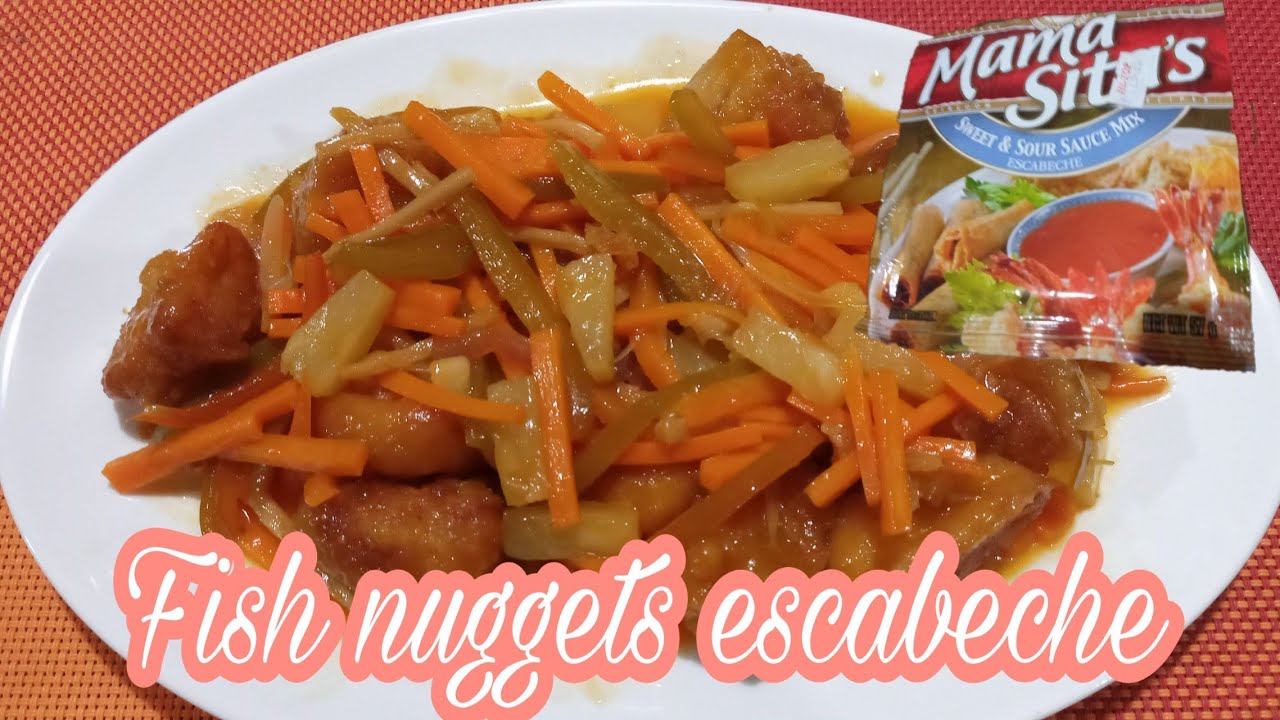 HOW TO COOK FISH NUGGETS ESCABECHE. BY:Jon & Memeh