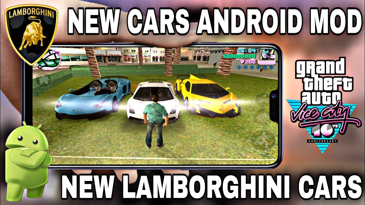 GTA VICE CITY SUPER CARS MOD DOWNLOAD IN ANDROID