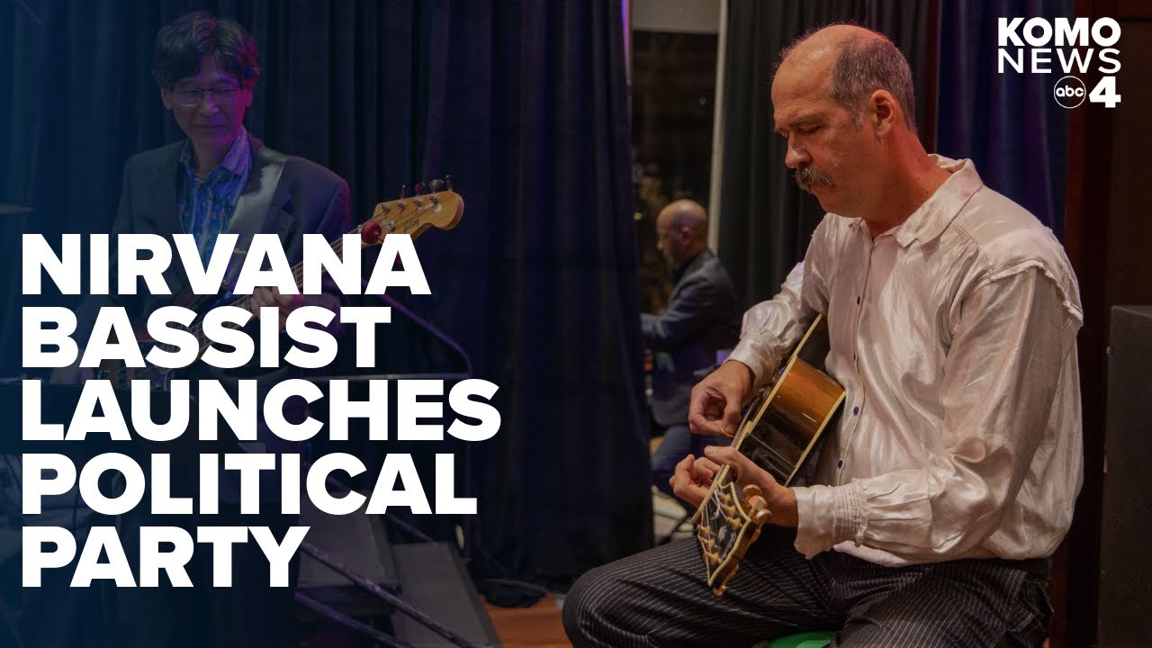 Nirvana co-founder Krist Novoselic launches new political party with live music twist
