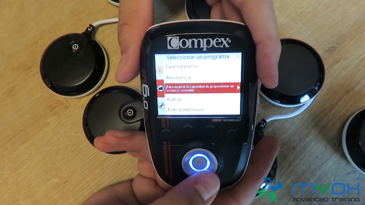 COMPEX SP 6 0 ¿QUÉ PROGRAMAS TIENE ESTE ELECTROESTIMULADOR MUSCULAR?