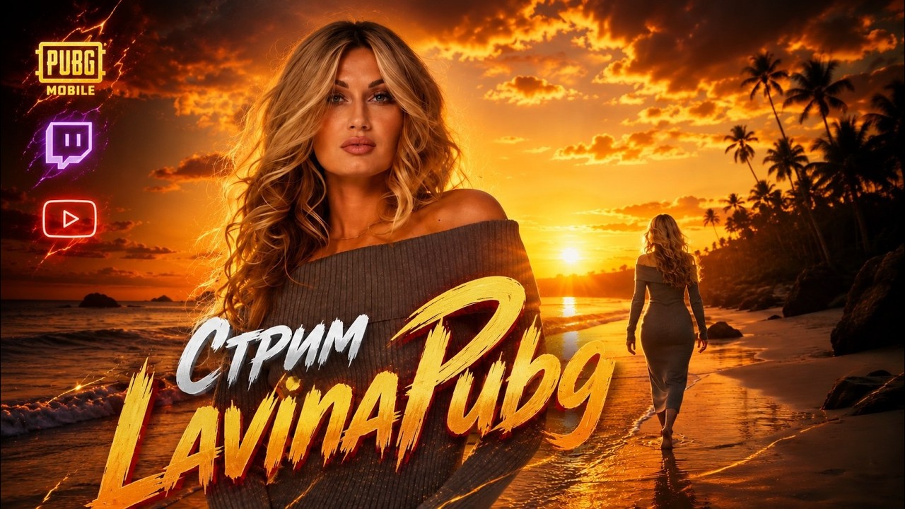 Уезжаю в отпуск ! БОНУСЫ В ЧАТ за каждый топ 1 ! Lavina_pubg 18 +