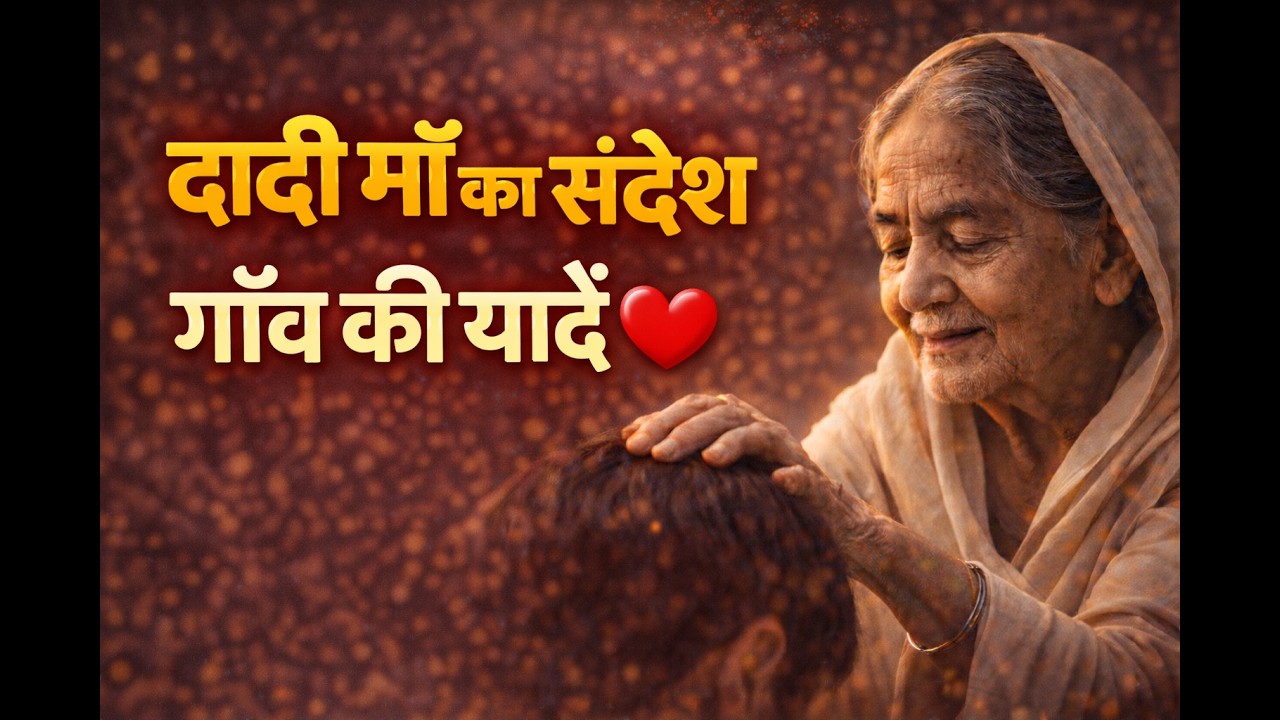 गाँव की यादें और दादी का प्यार | Emotional Hindi Story for Family|Must listen this story |
