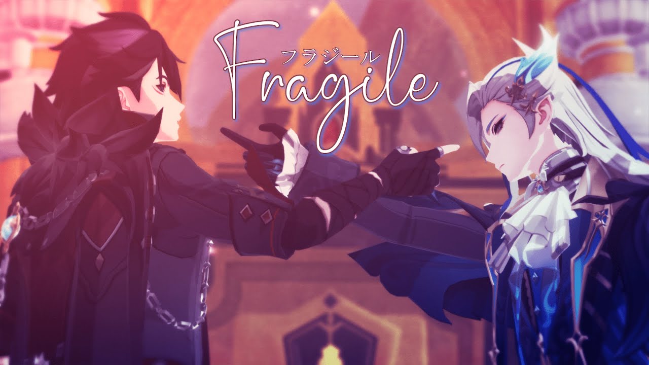 【MMD Genshin | ProSeka】Fragile🍷/フラジール「Wriothesley🐺 x Neuvillette⚖️ | Wriolette Special!🥂」