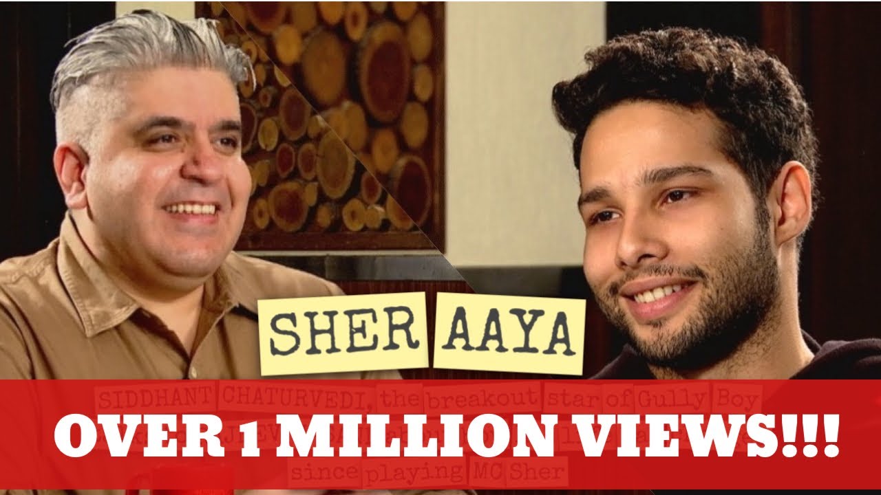Siddhant Chaturvedi aka MC Sher interview with Rajeev Masand