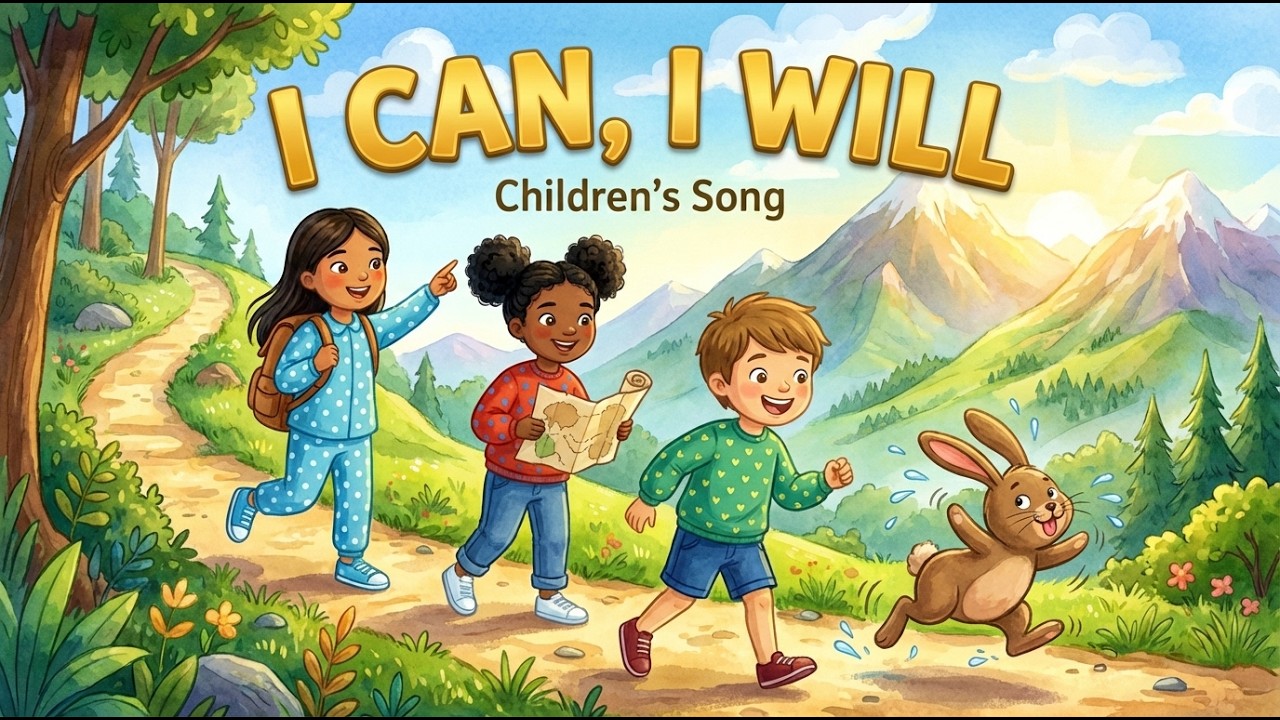 Sophie Says I Can I Will - Confidence Song for Children | Kids Wellbeing Animation