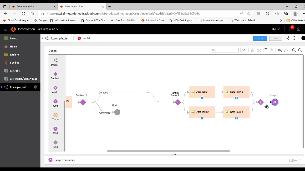 5.3 Tasks inside a Taskflow in IICS Part 2