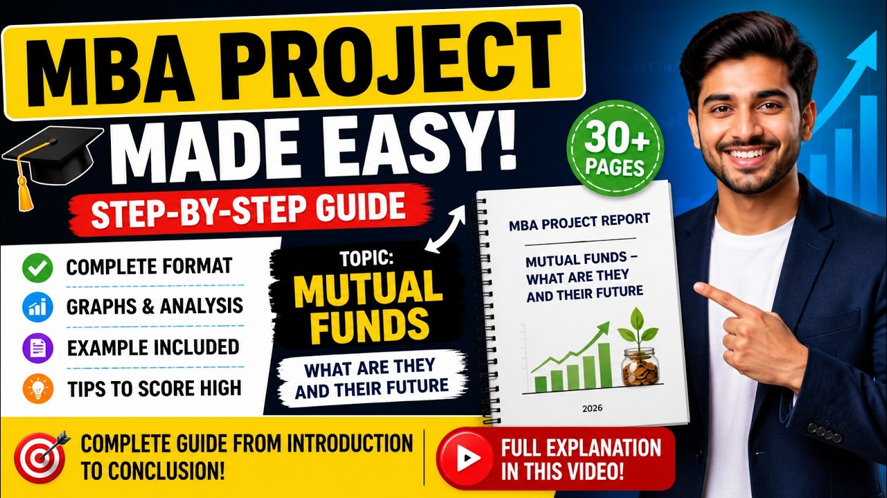 How to Prepare MBA Project Report (Step-by-Step Guide)