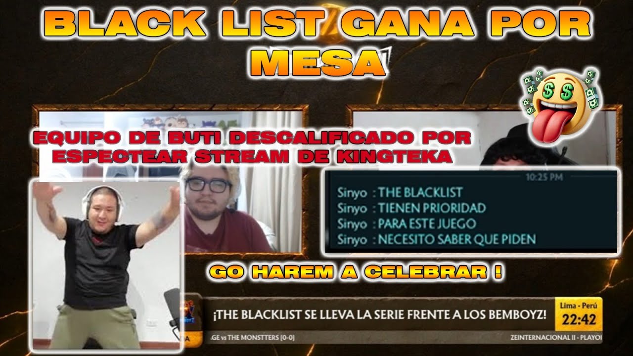 🤯BLACK LIST GANA POR MESA 🤯 TODO EL CHAT ENLOQUESE 🔥GO HAREM? 🔥😏