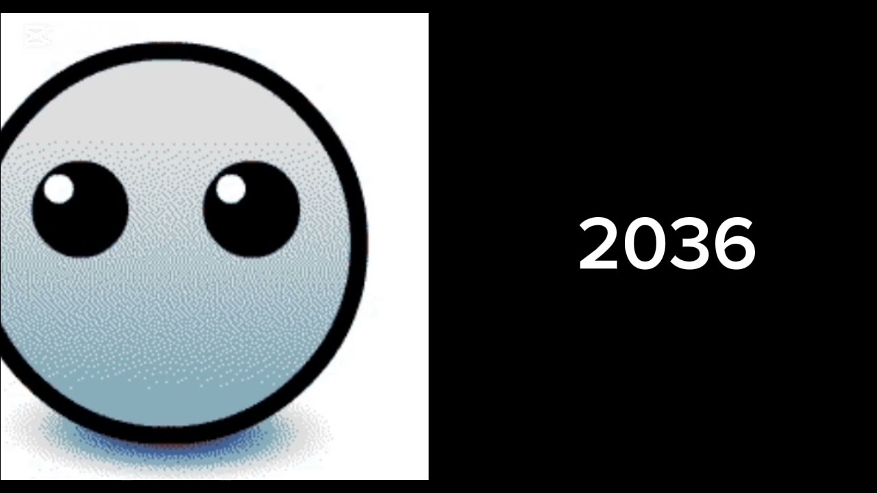 Geometry dash face but it's uncanny phase of new years