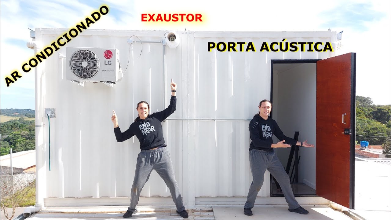 AR-CONDICIONADO, EXAUSTOR E PORTA ACÚSTICA NA SUÍTE DO COITO (EP 16 - TEMP - 04)