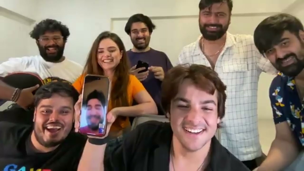 Ashish chanchalani Ekkaki  called on his birthday with samay raina #samay raina #ashishchanchalani 