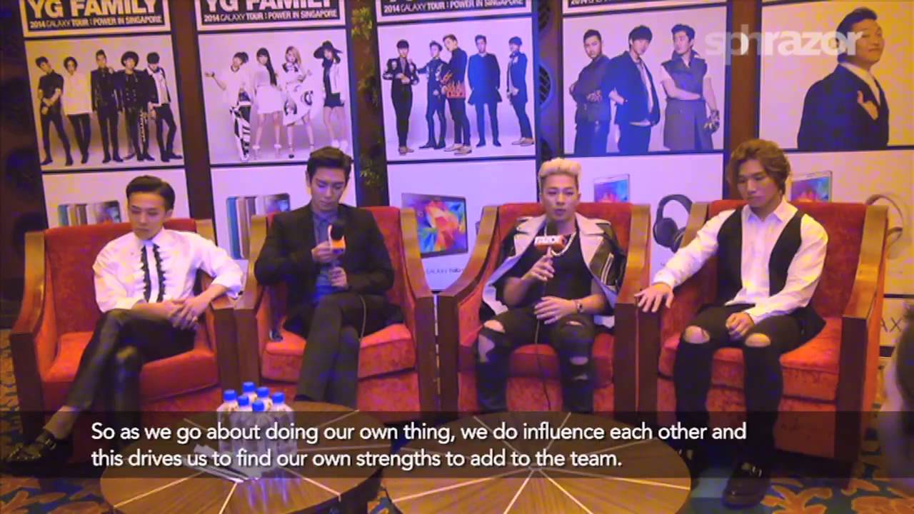 [HD] BIGBANG on Razor TV for Strait Times Life! in Singapore 140912 (part 1-3)