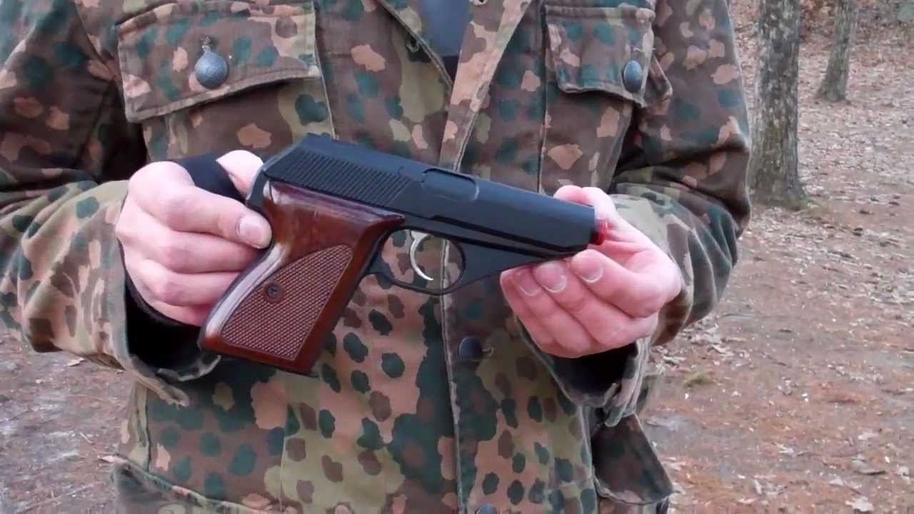 HFC Mauser NBB Airsoft Pistol mini review/ shooting video