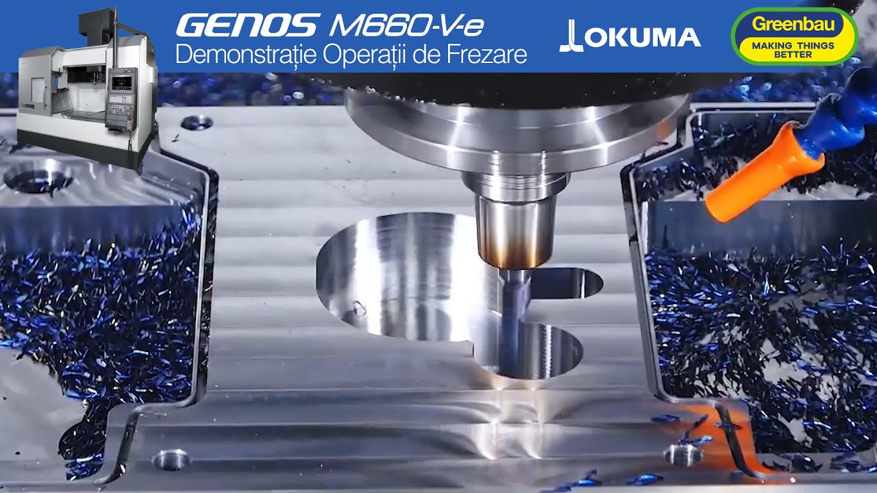Okuma GENOS M660-V-e Demo Frezare