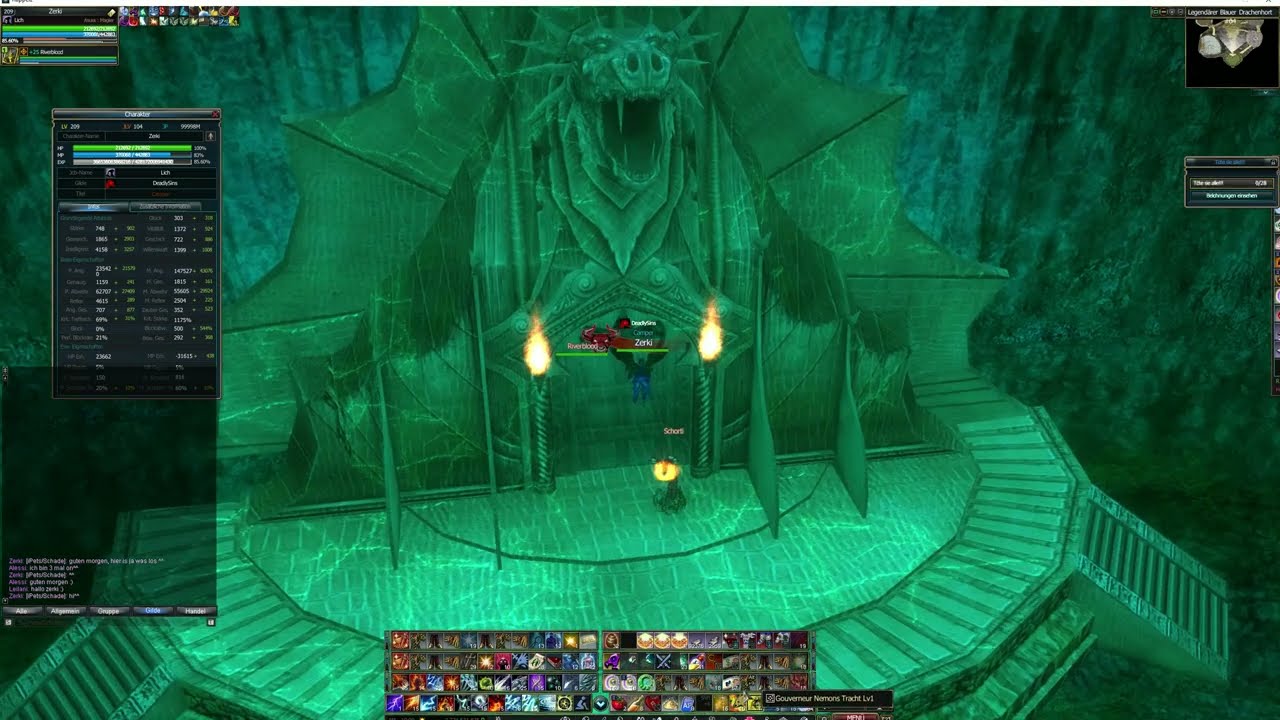 Rappelz Gambit - Void Mage Blue Dragon 5