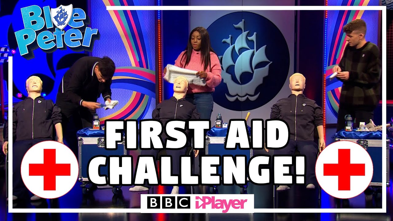 BP Presenters First Aid CHALLENGE w/Operation Ouch Doctors! 🏥 | Blue Peter