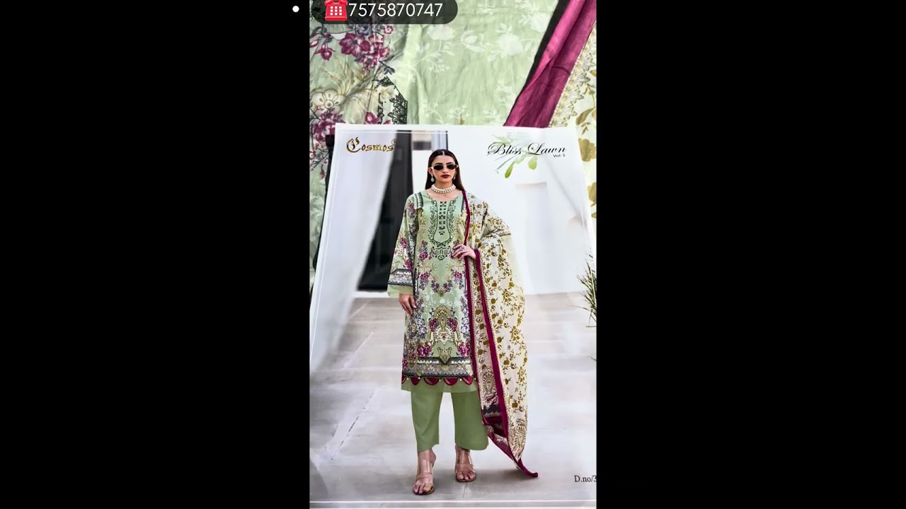 LAWN SUITS WID SELF EMBROIDERY N PURE LAWN DUP JUST ONLY 699+ship extra