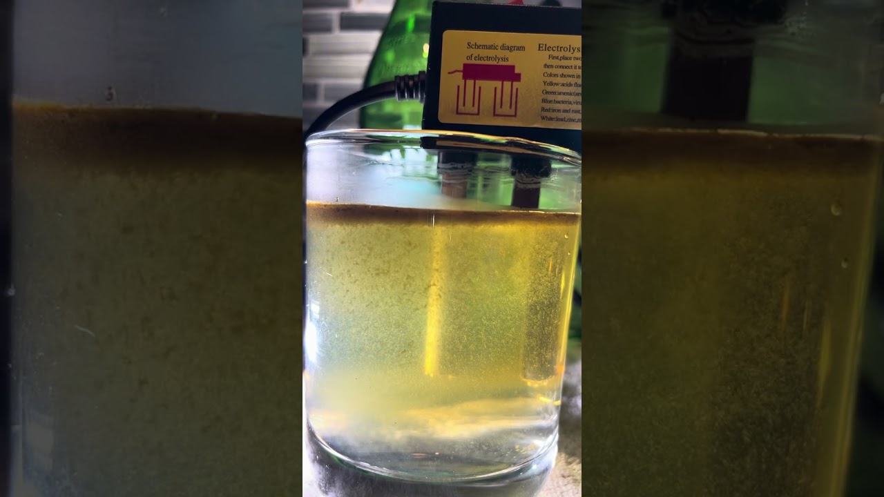 liquid gold or liquid death? Water Tree vs MTN Valley Spring Water Electrolysis Test