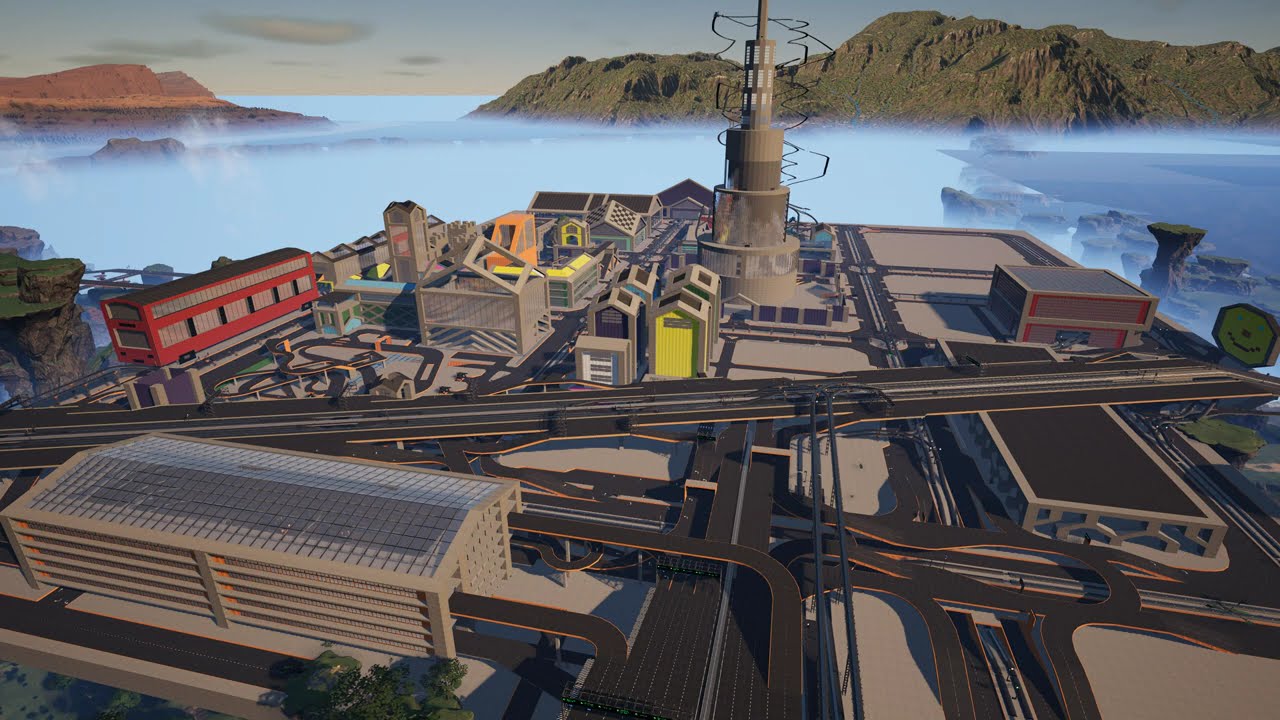 Satisfactory - Grass City Viewpoint [1 hour]