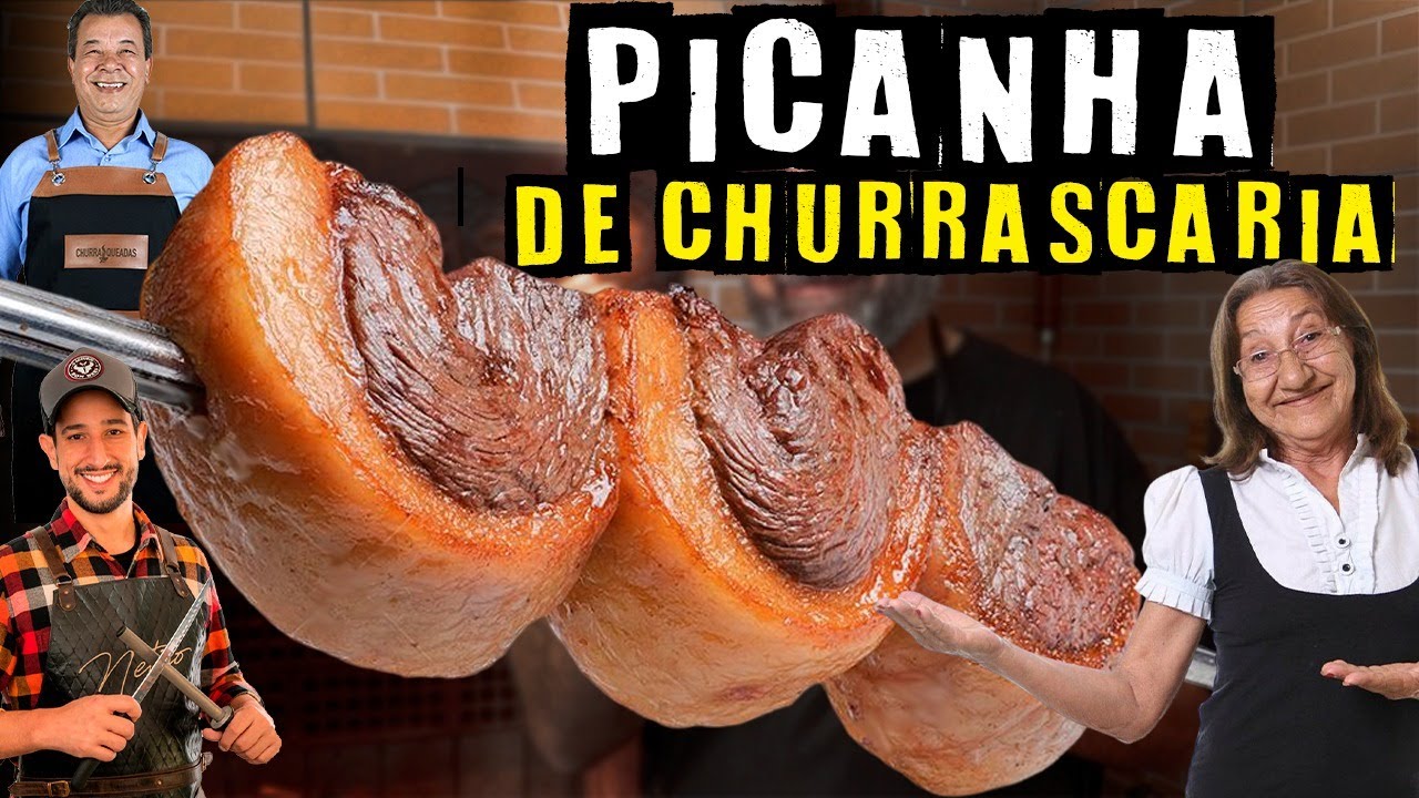 SEGREDO REVELADO: PICANHA DE CHURRASCARIA EM CASA