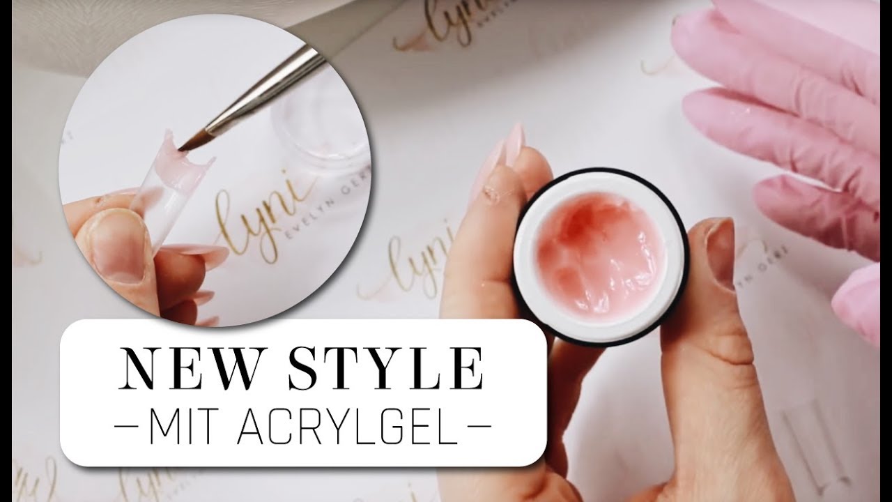 Tips mal anders benutzen | New Style Nägel mit Acrylgel 💅