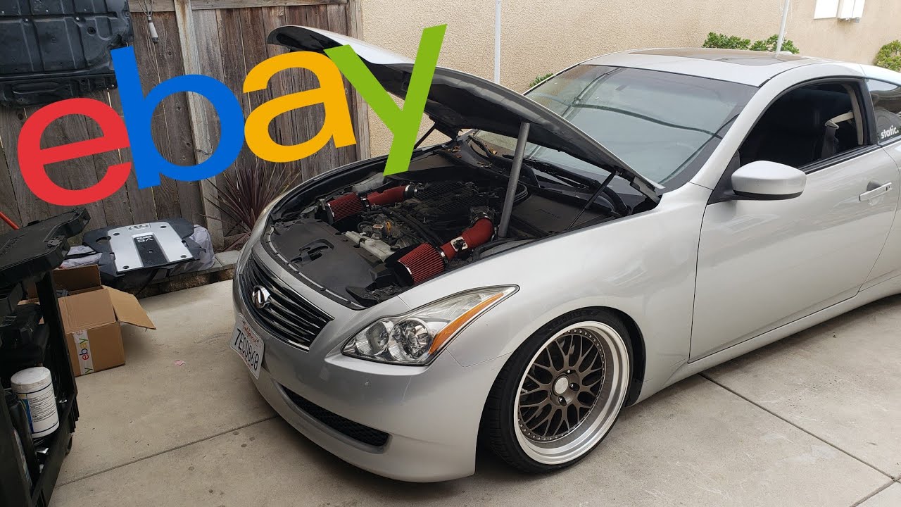 eBay Intakes Install | Infiniti G37