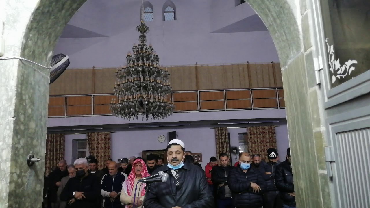 صلاة المغرب من رحاب جامع حسيب زكريا في الموصل