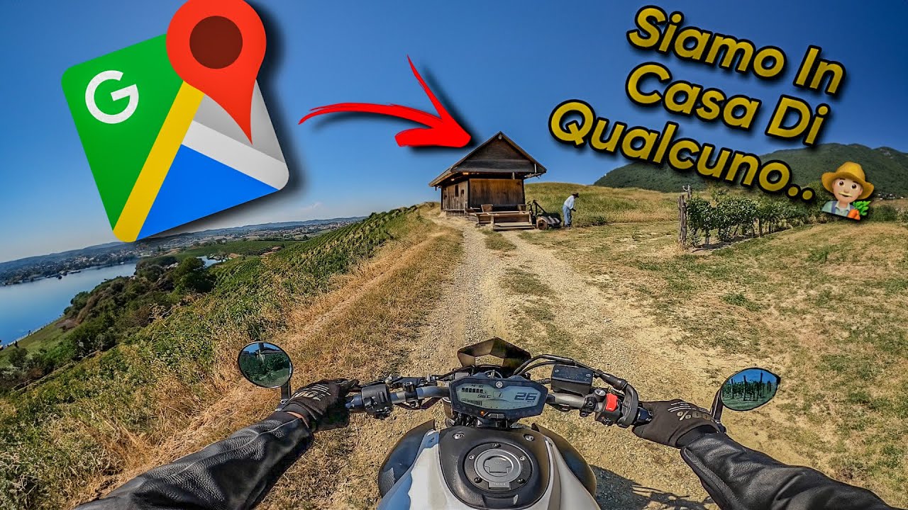CI SIAMO PERSI..🗺 /L’MT-07 NON É FATTA PER L’ENDURO!! 😂☠️