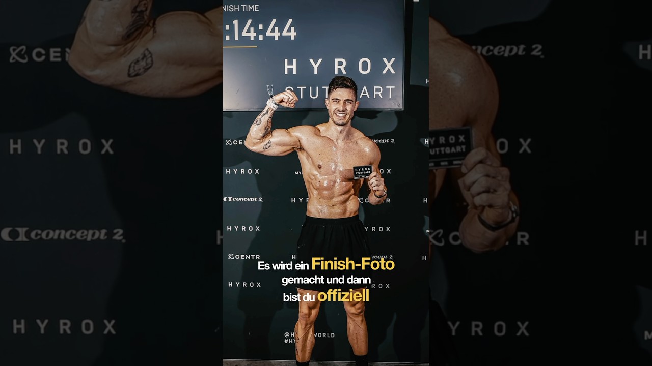 HYROX FINSHER 🤩💪🏻 