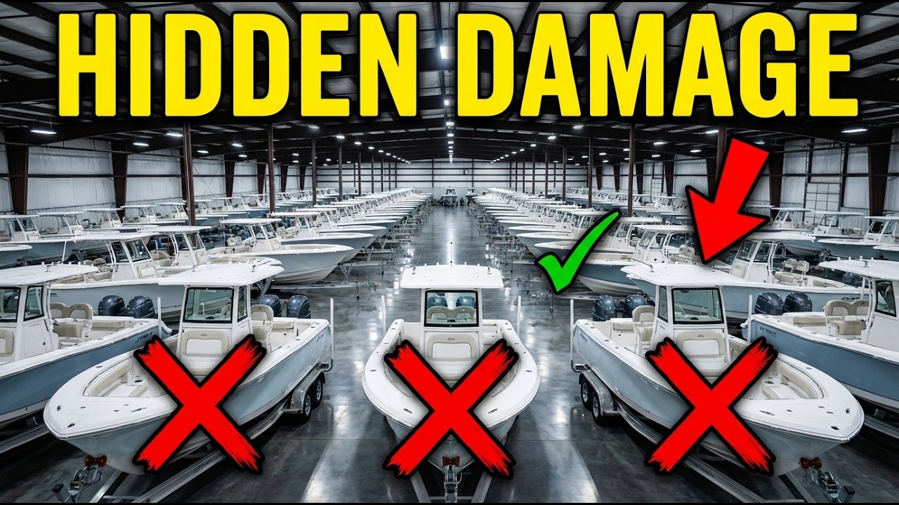 What Dealers ACTUALLY Fix Before Selling You a 'New' Boat — The $35,000 Cover-Up (2026)