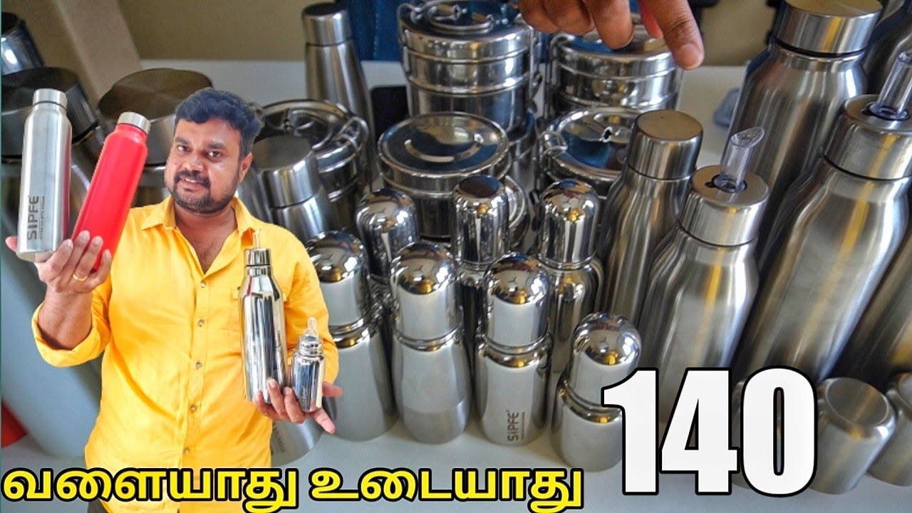 இங்க இருந்துதான் Online போகுது | export quality ss bottles | yummy vlogs